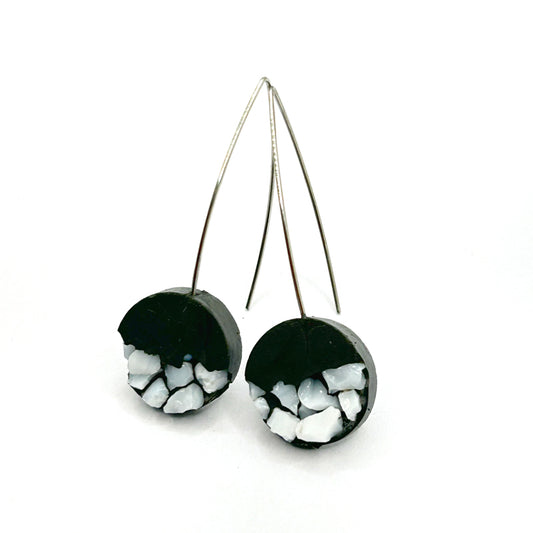 Laetitia round earrings