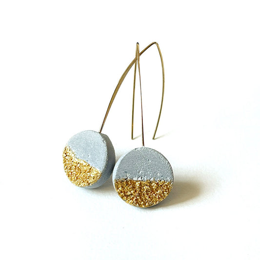 Inès round earrings