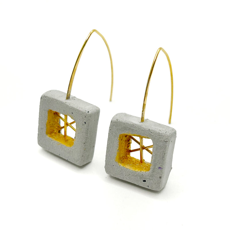 Paloma square earrings