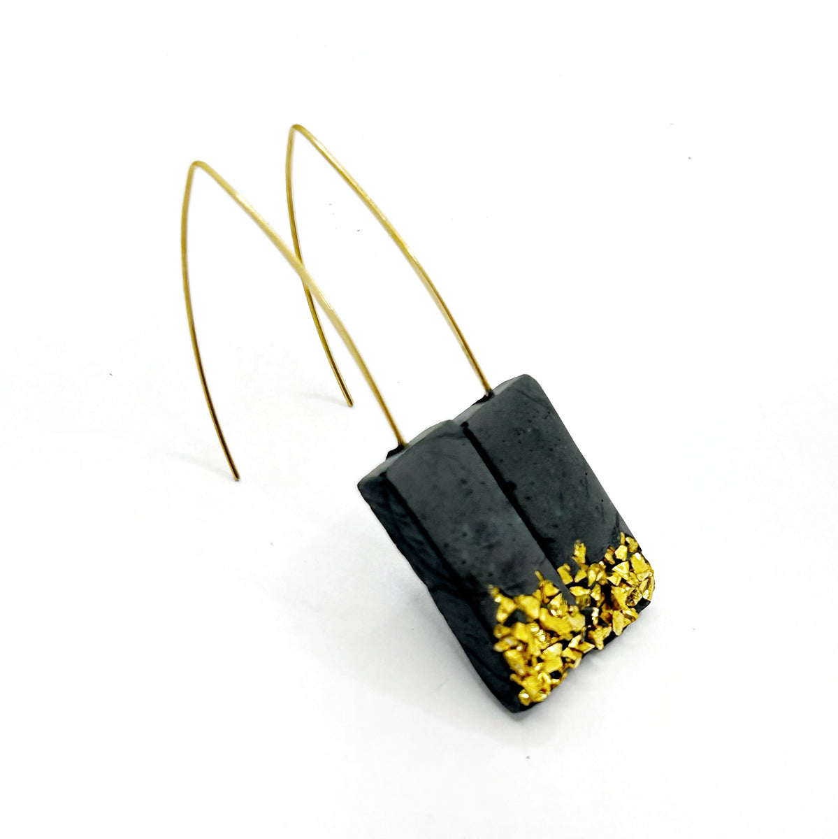 Justine rectangle earrings