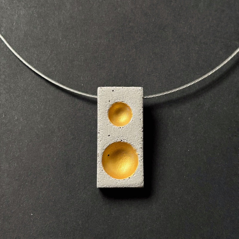 Bulle rectangle necklace