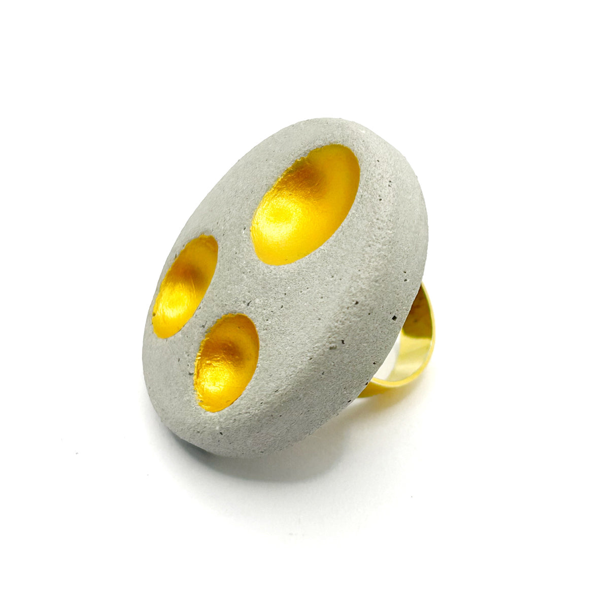 Grande bague Bulle ronde