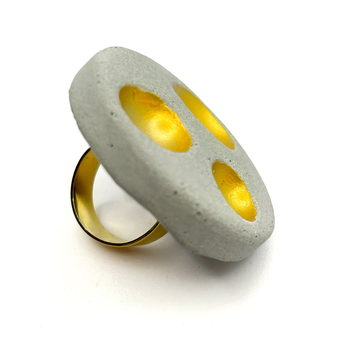 Grande bague Bulle ronde