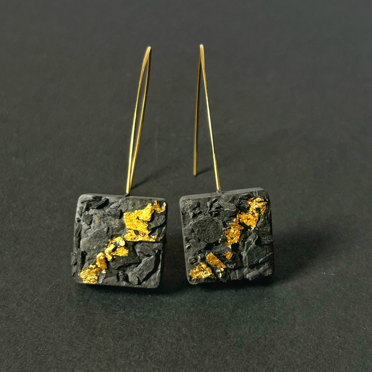 Justine round earrings