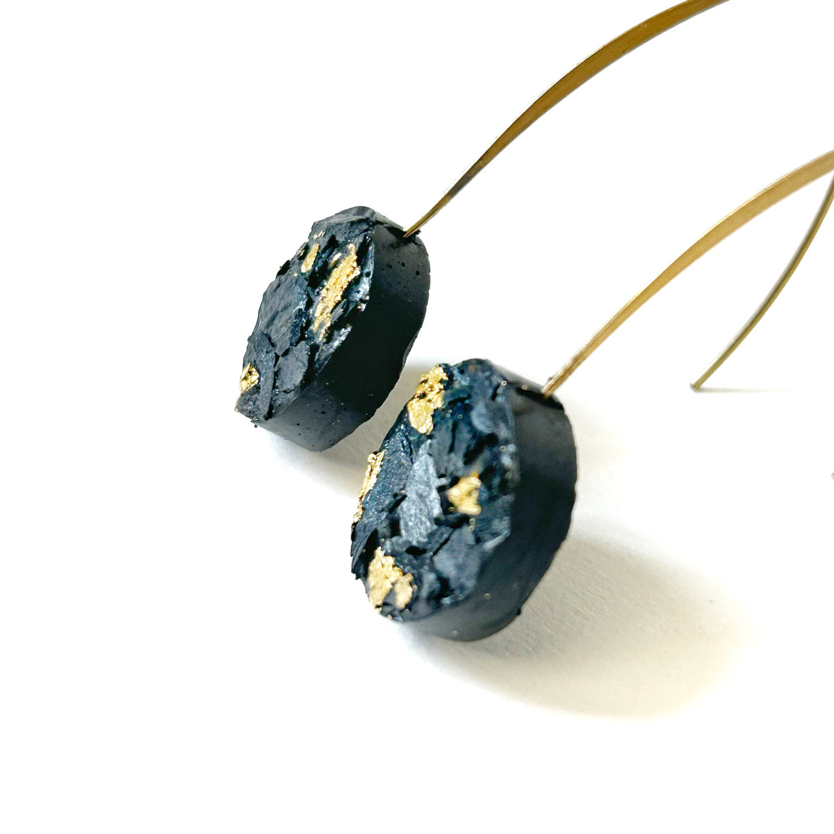 Justine round earrings