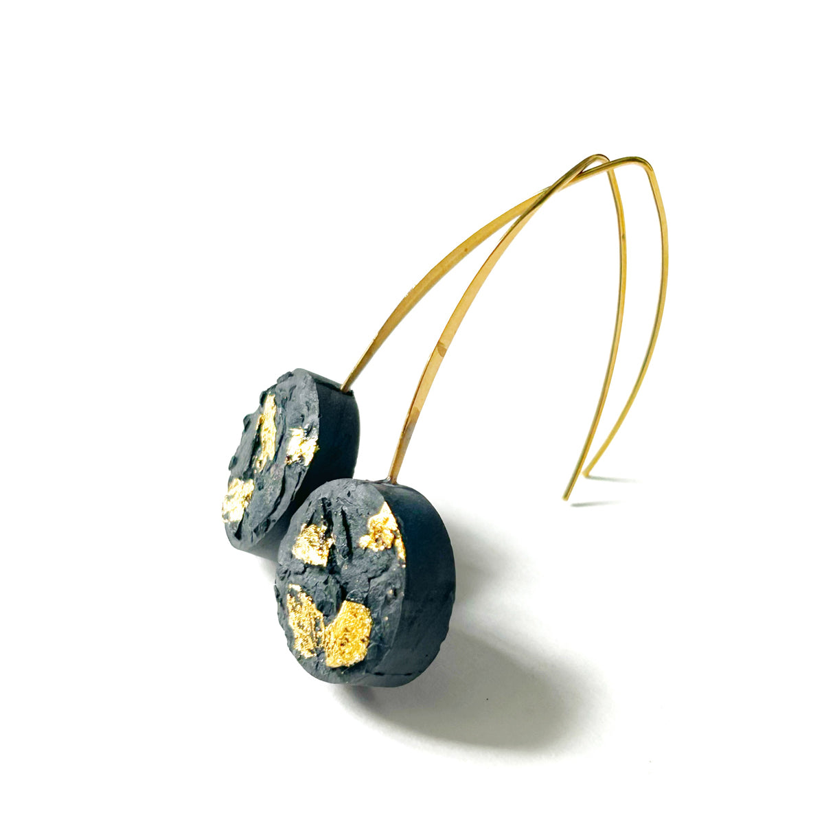 Justine round earrings