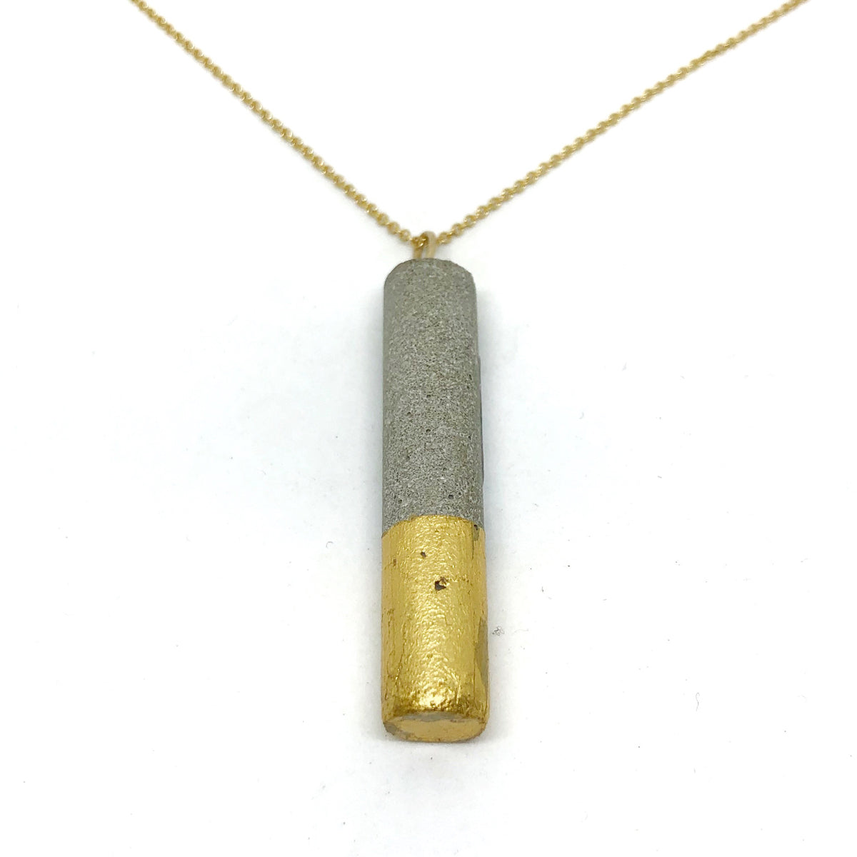 Luna cylinder necklace