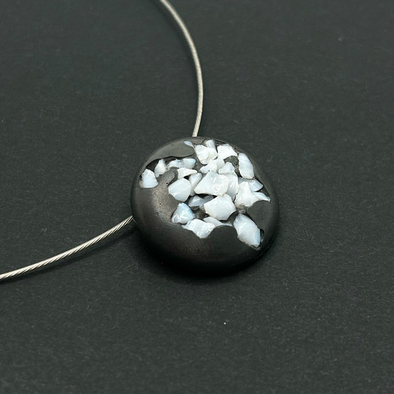 Collier Laetitia galet