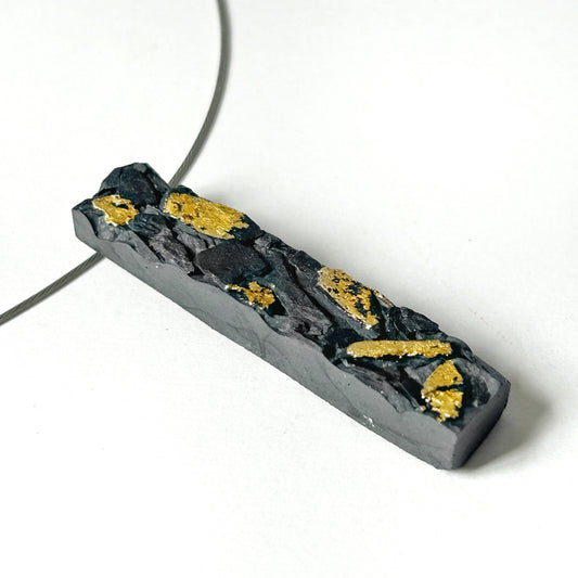Alice long rectangle necklace