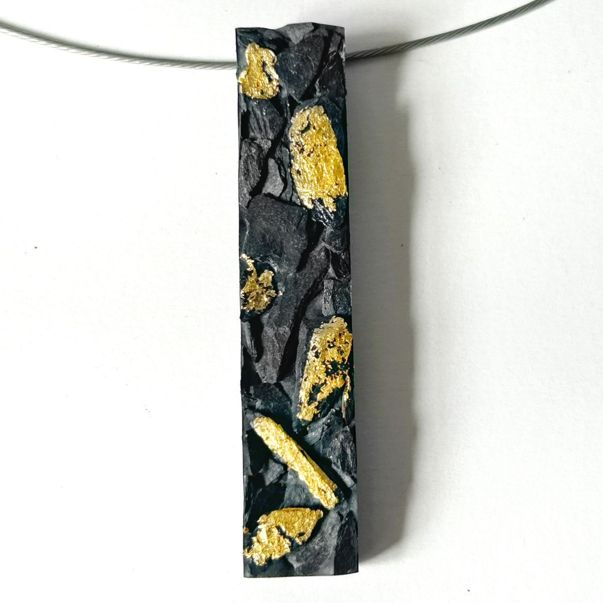 Alice long rectangle necklace
