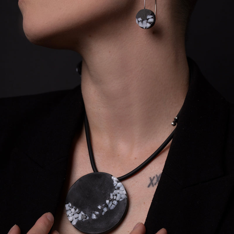 Boucles d'oreilles Laetitia rondes