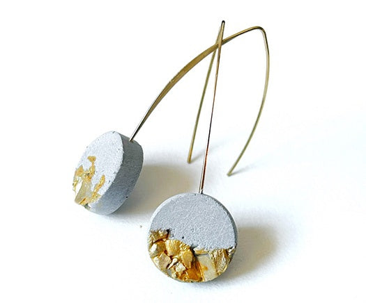 Isaure round earrings