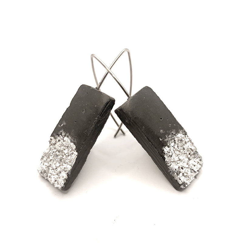 Diane rectangle earrings