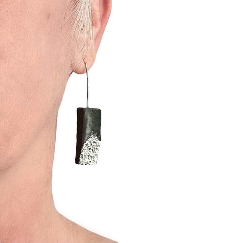 Diane rectangle earrings