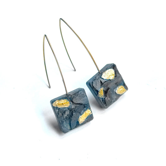 Justine round earrings