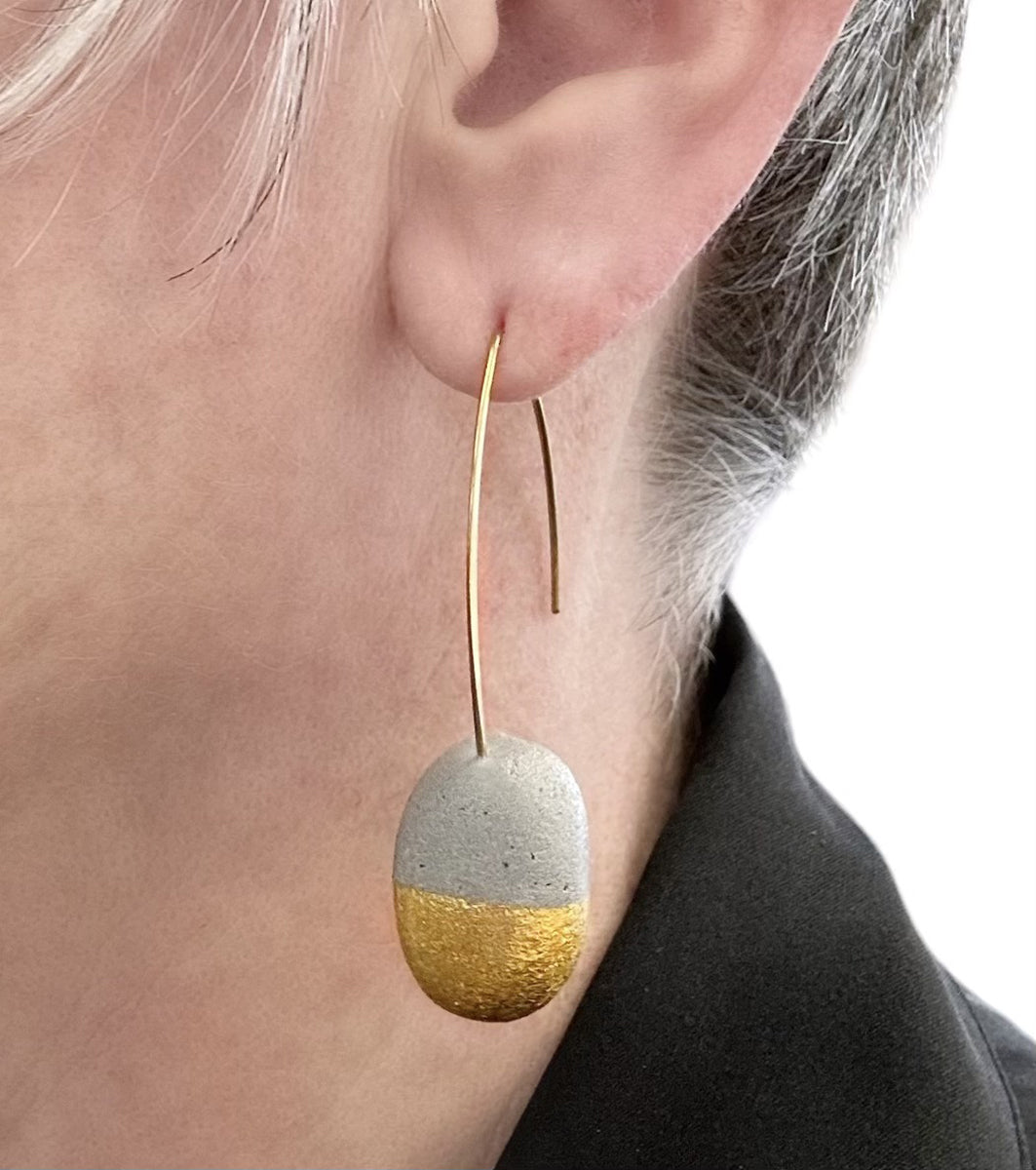Bulle round earrings
