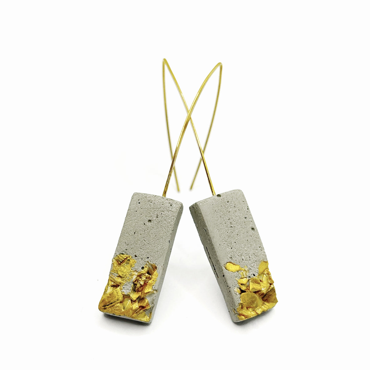 Isaure rectangle earrings