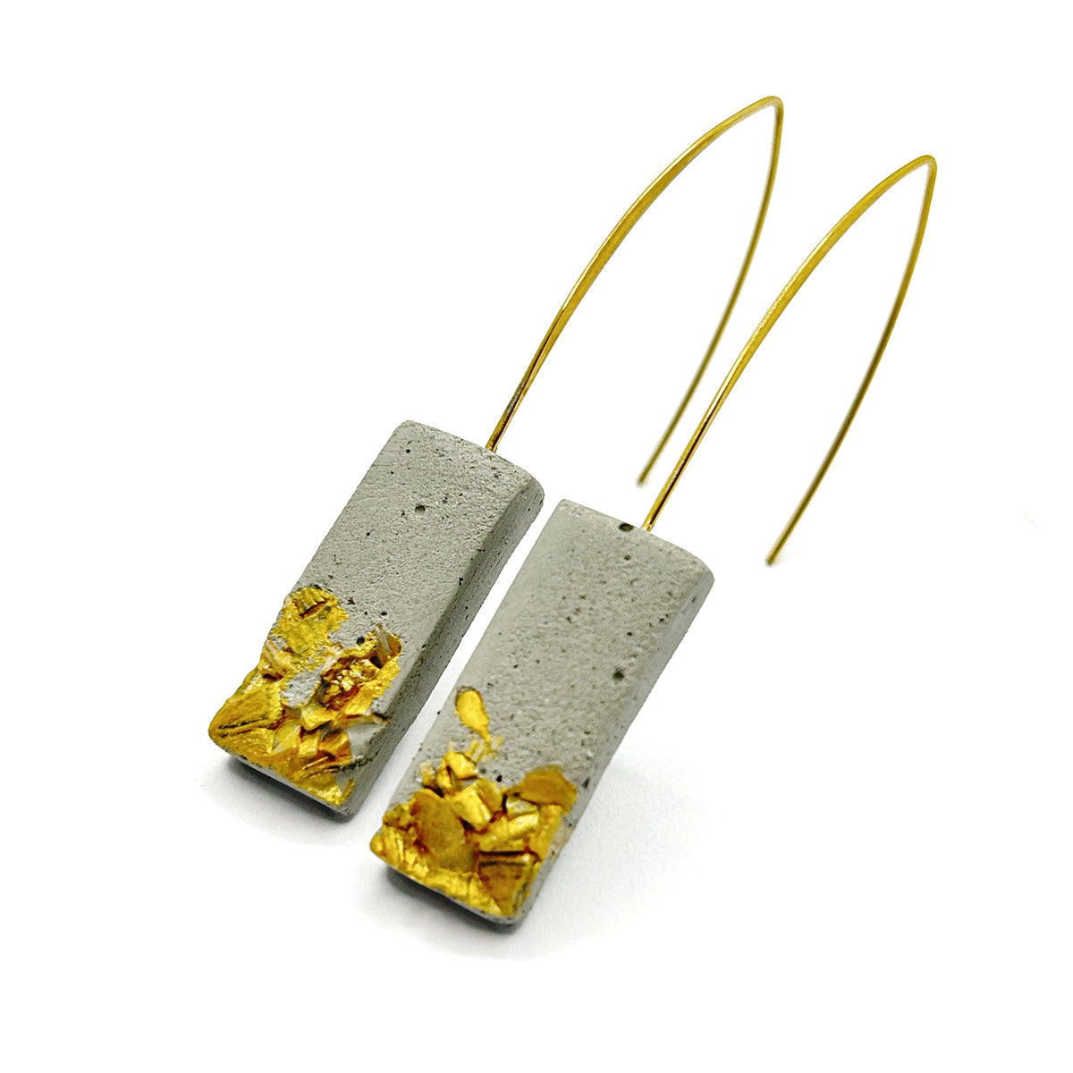 Isaure rectangle earrings