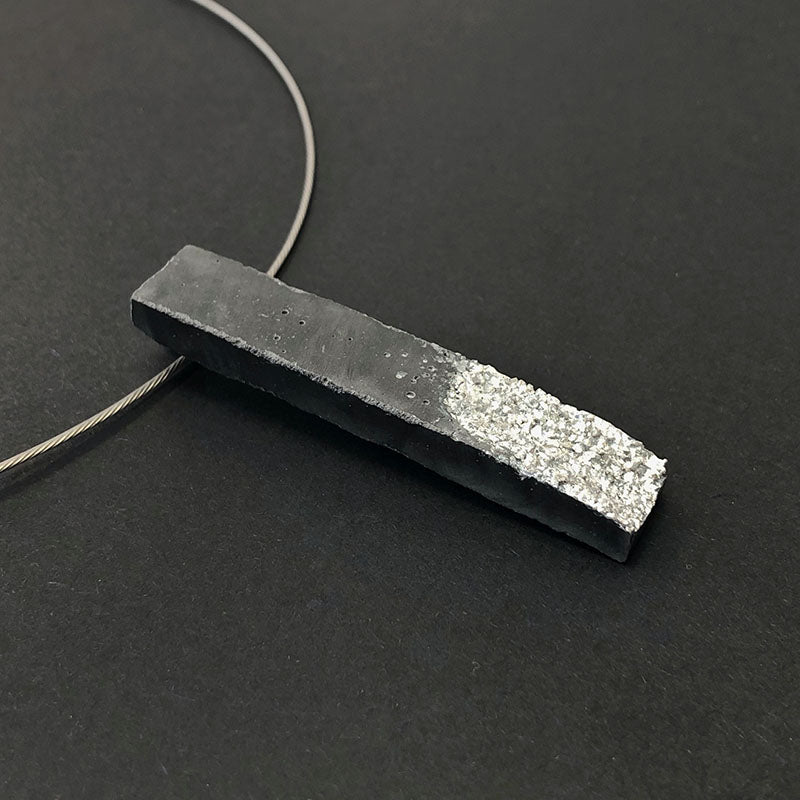 Diane long rectangle necklace