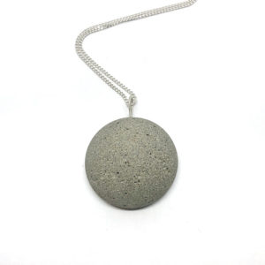 concrete cabochon necklace Maelle by Icy Mouse